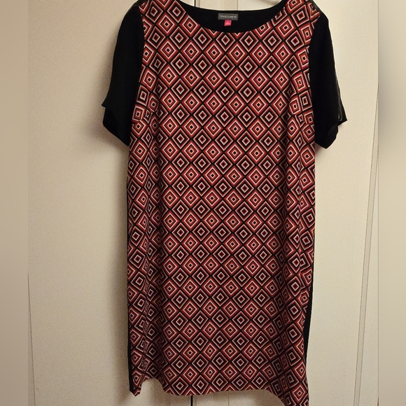 Diamond Geometric Patterned Dress - Picture 5 of 11